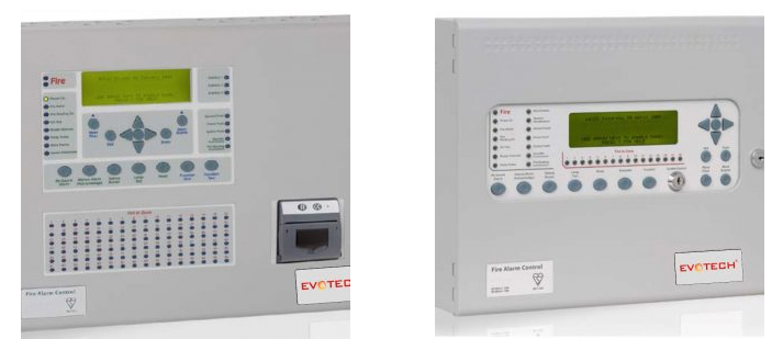 evotech fire alarm panels