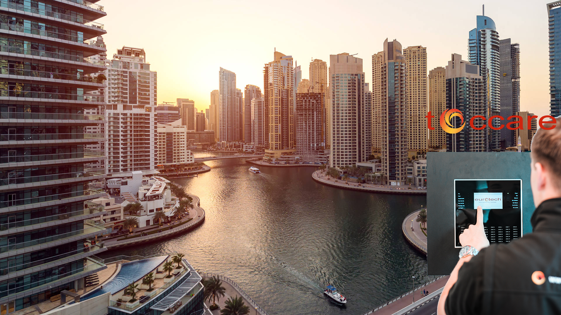 Dubai Marina - Teksfera Toccare