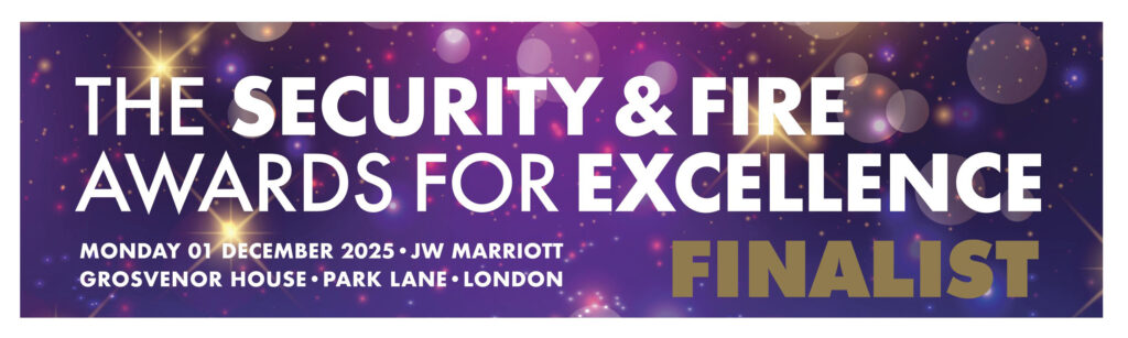 The Security & Fire Awards for Excellence 2025 FINALIST Logo