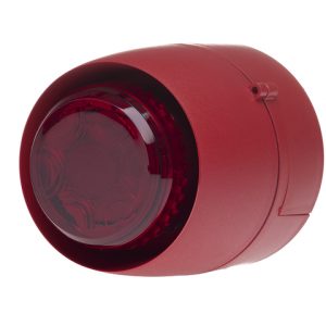 EVTB Red Sounder Beacon Red Lens Deep Base